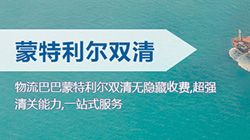 「加拿大」蒙特利爾海運(yùn)雙清關(guān)專線到門,Montreal海運(yùn)雙清到門價(jià)格